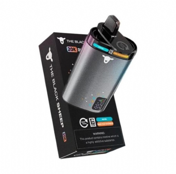 Pod Descartvel 2 em 1 The Black Sheep 20.000 puffs